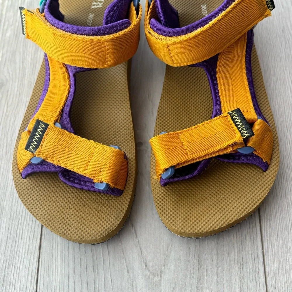 ZARA Women’s Multicolour Technical Sandals Size 36/37 Adjustable Pre-Owned - Picture 4 of 15